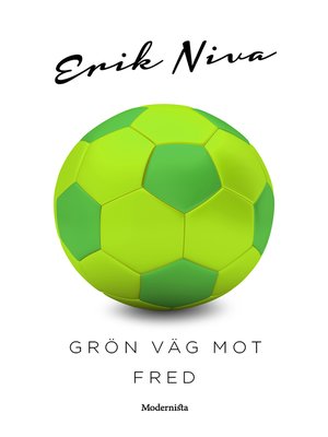 cover image of Grön väg mot fred